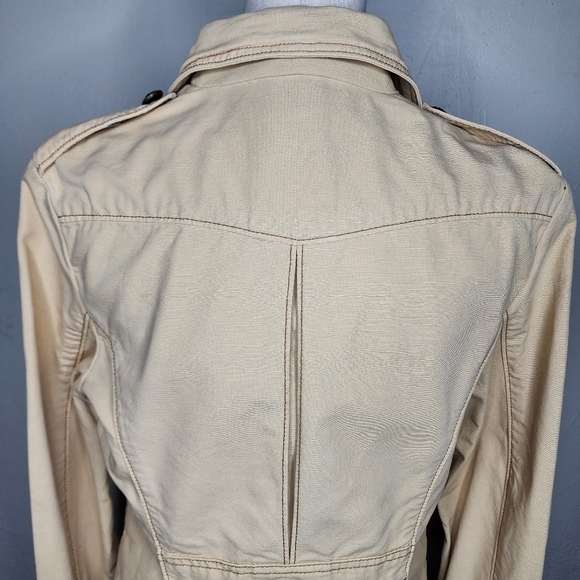 Vintage Ralph Lauren Original Polo Jeans Military Style Chore Jacket Size Medium - Picture 4 of 16